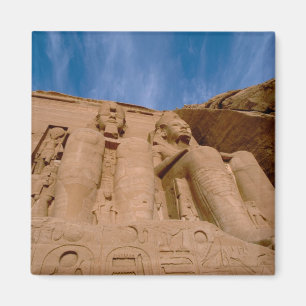 Afrika, Ägypten, Abu Simbel, Ramses II und Magnet