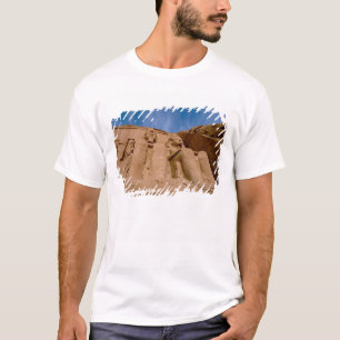 Afrika, Ägypten, Abu Simbel, Ramses II und T-Shirt