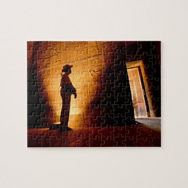 Afrika, Ägypten, Assuan, Philae, Tempelkomplex von Puzzle (Horizontal)