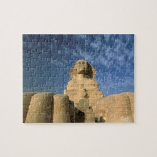 Afrika, Ägypten, Kairo, Giza-Plateau. Sphinx Puzzle