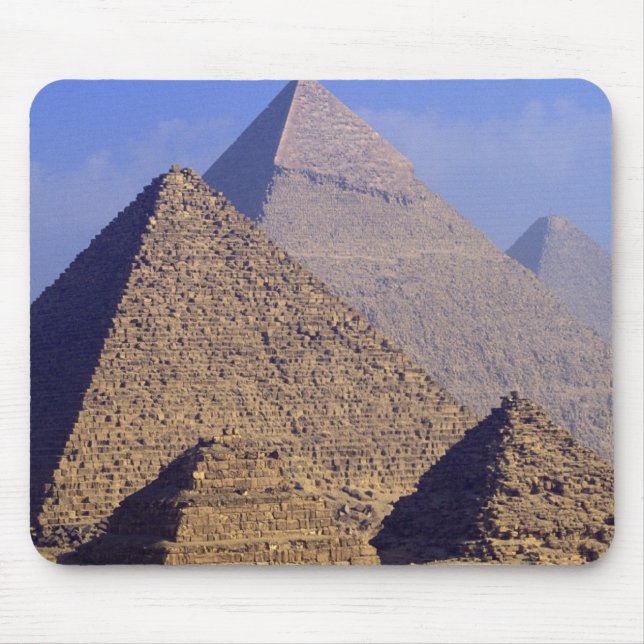 Afrika, Ägypten, Kairo, Gizeh. Große Pyramiden Mousepad (Vorne)