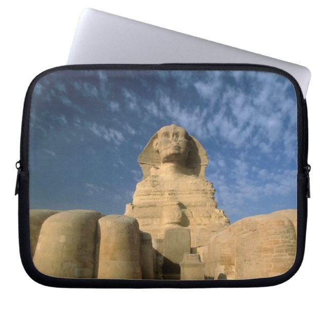 Afrika, Ägypten, Kairo, Gizeh-Plateau. Sphinx Laptopschutzhülle (Vorderseite)