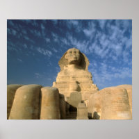 Afrika, Ägypten, Kairo, Gizeh-Plateau. Sphinx