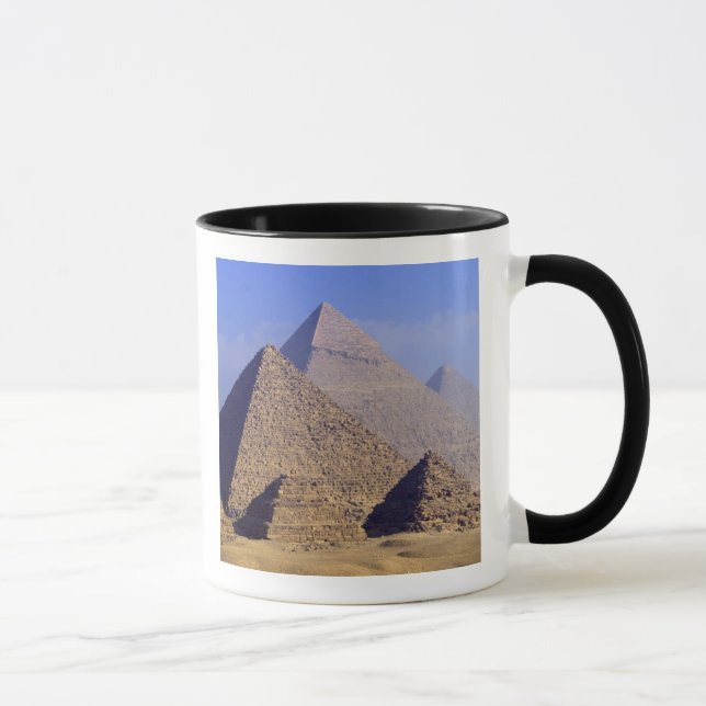 Afrika, Ägypten, Kairo, Gizeh. Pyramiden Tasse (Rechts)