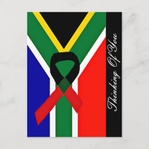 Afrika, Aids-Bewusstsein Postkarte