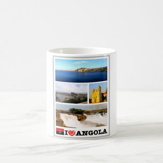 Afrika - Angola - Angola - I Liebe Kaffeetasse (Mittel)