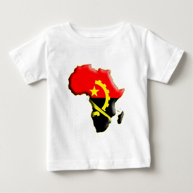 AFRIKA: ANGOLA BABY T-SHIRT (Vorderseite)