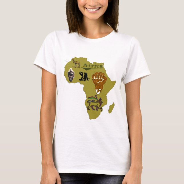 Afrika anhaltend T-Shirt (Vorderseite)