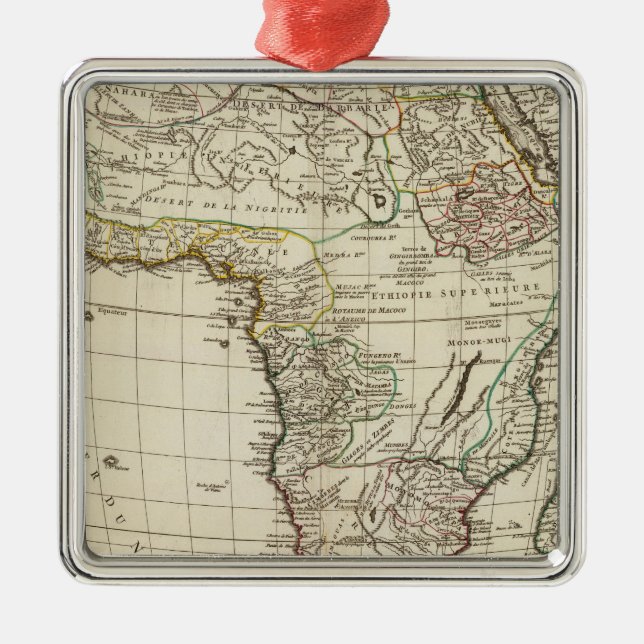 Afrika Antiqua Ornament Aus Metall (Vorne)