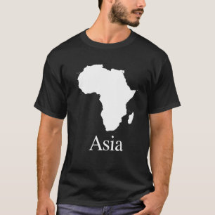 Afrika Asien (für dunklere FarbShirts) T-Shirt