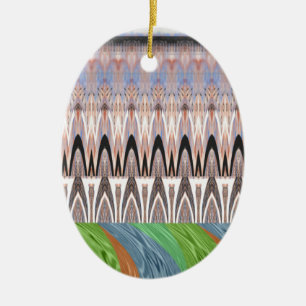 Afrika Asien traditionelles Muster Keramikornament