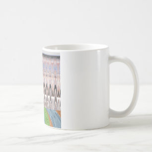 Afrika Asien traditionelles Muster Tasse