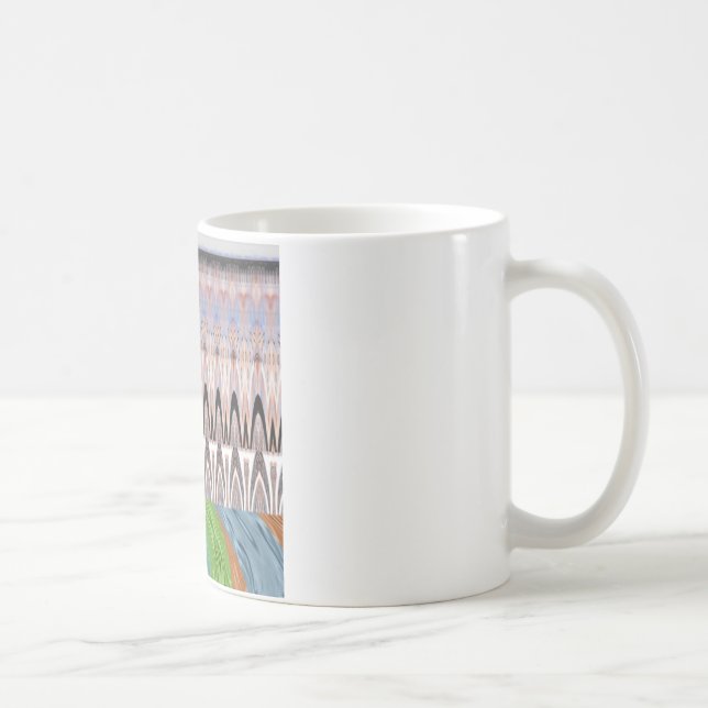 Afrika Asien traditionelles Muster Tasse (Rechts)
