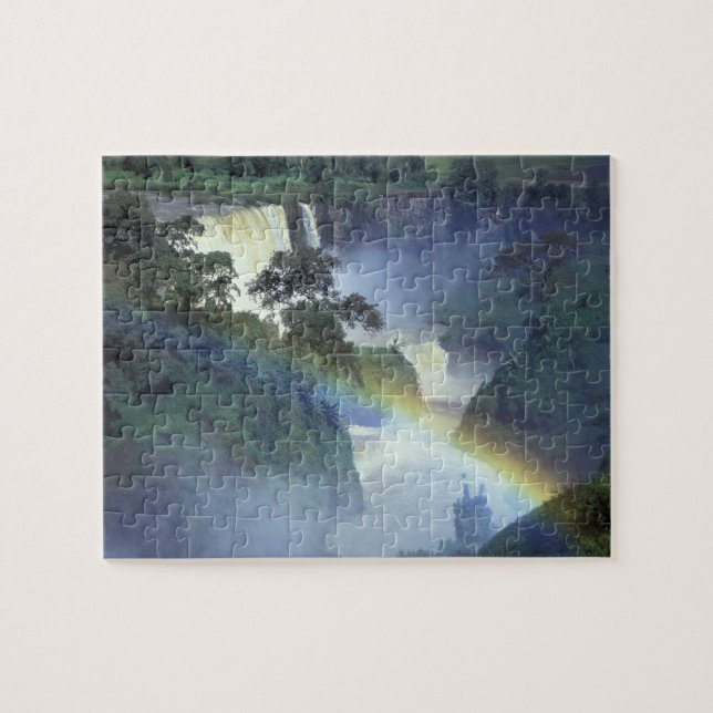 Afrika, Äthiopien, Blauer Nil, Cataract. Puzzle (Horizontal)