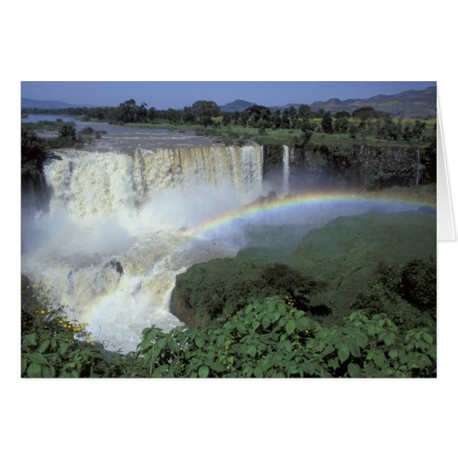 Afrika, Äthiopien, Blauer Nil, Katarakt. 2 (Vorderseite (Horizontal))