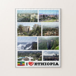 Afrika - Äthiopien - I Liebe - Puzzle