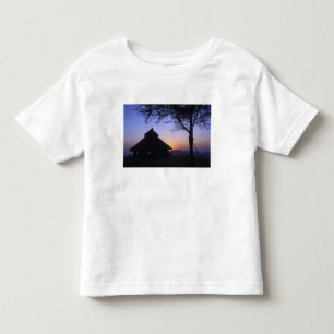 Afrika, Äthiopien, Omo-Fluss-Region, Sonnenunterga Kleinkind T-shirt