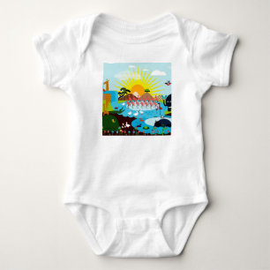 Afrika Baby Strampler