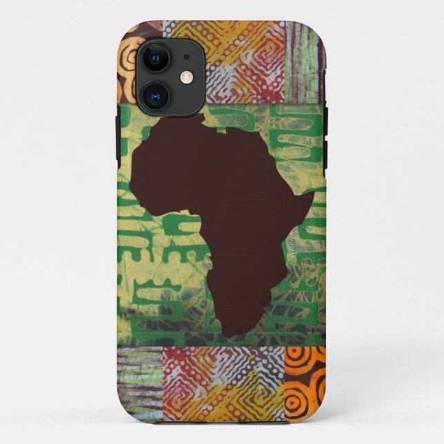 Afrika-Batik kopiert Fall Case-Mate iPhone Hülle (Rückseite)