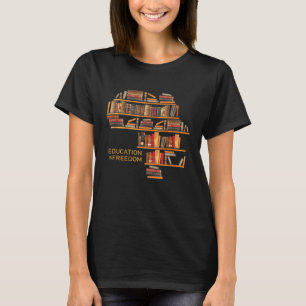 Afrika Bildung ist Bibliotheksbibliothek T-Shirt