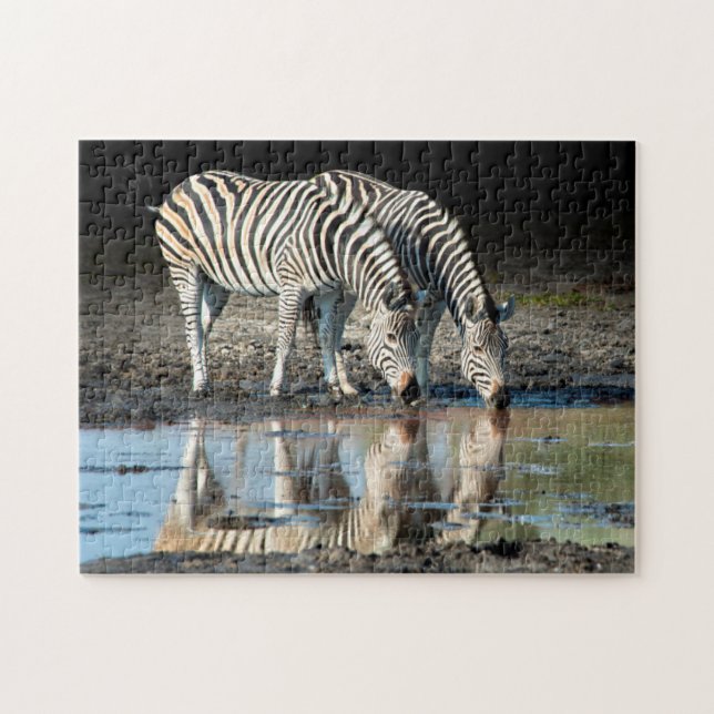Afrika,Botswana, Okavango-Delta, Davison Camp Puzzle (Horizontal)