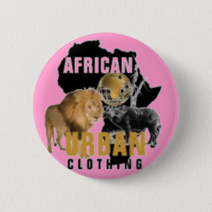 Afrika-Buttonknopf Button