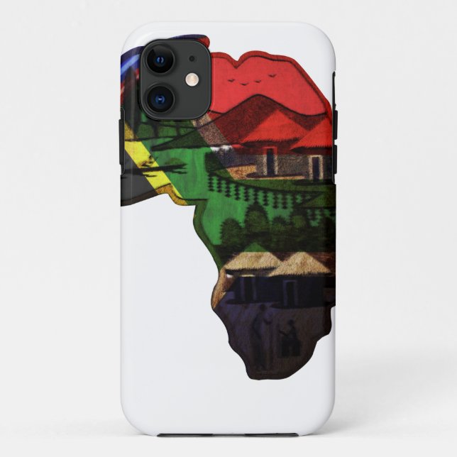 Afrika Case-Mate iPhone Hülle (Rückseite)