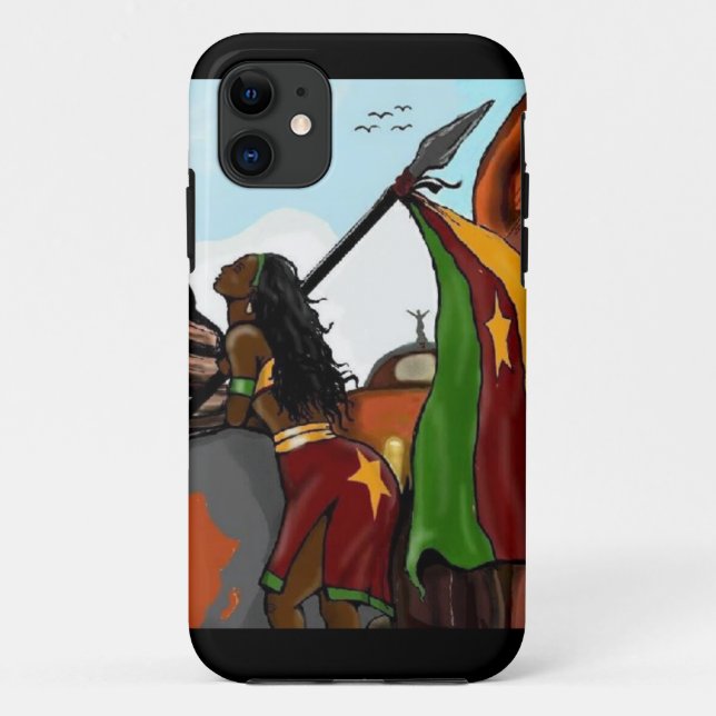 AFRIKA Case-Mate iPhone HÜLLE (Rückseite)