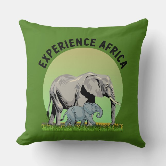 Afrika erleben kissen (Vorderseite)