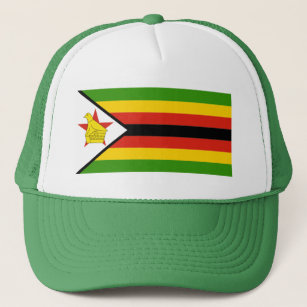 AFRIKA: FLAG VON SIMBABWE TRUCKERKAPPE