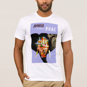 Afrika ~ Fliegen Sie dorthin T-Shirt