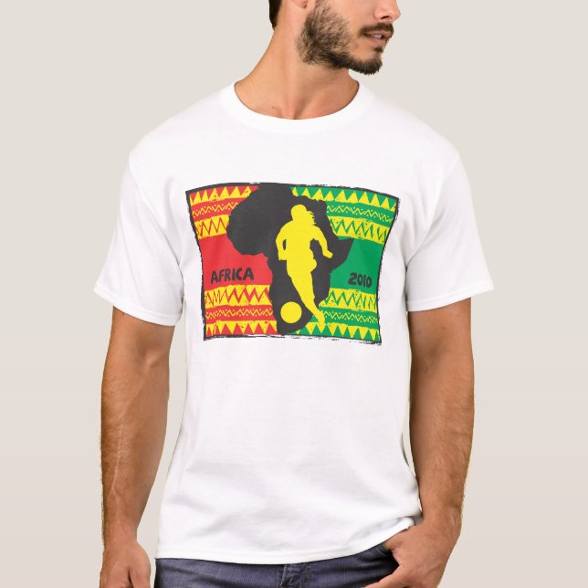 Afrika für Afrika durch Zetuzakele - Afrika 2010 T-Shirt (Vorderseite)