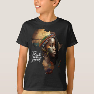 Afrika für Frauen Schwarze Geschichte Monat Afrika T-Shirt
