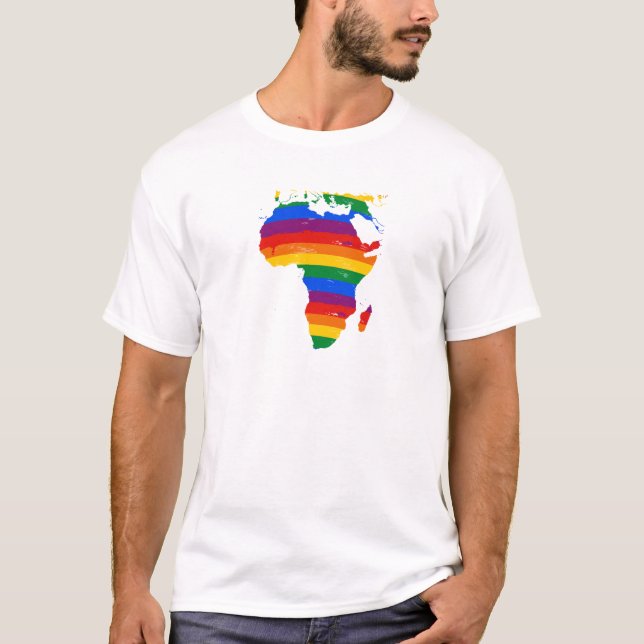 AFRIKA-GAY PRIDE T-Shirt (Vorderseite)