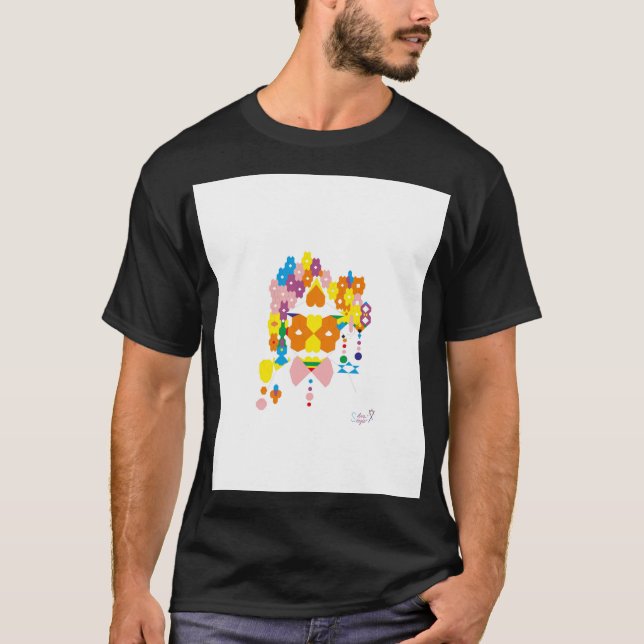 Afrika gezeichnet T-Shirt (Vorderseite)