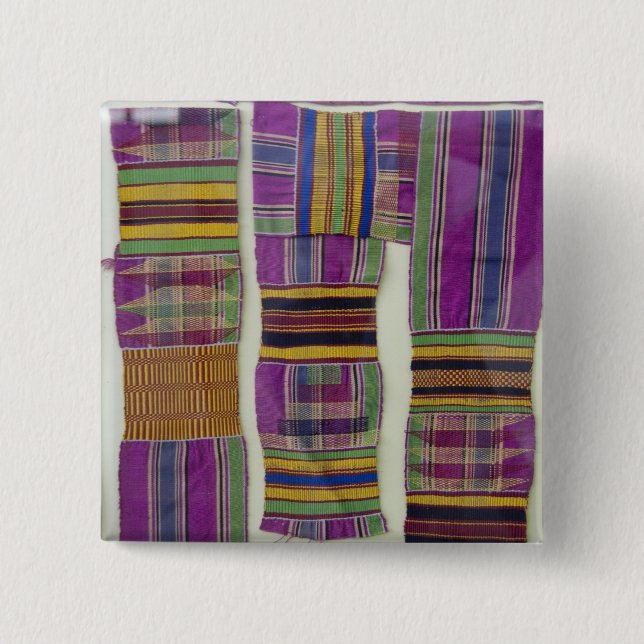 Afrika, Ghana, Accra. Nationales Museum Button (Vorderseite)