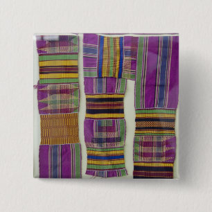 Afrika, Ghana, Accra. Nationalmuseum, angesehen Button