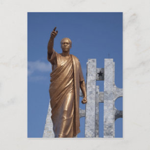 Afrika, Ghana, Accra. Nkrumah Mausoleum, endgültig Postkarte