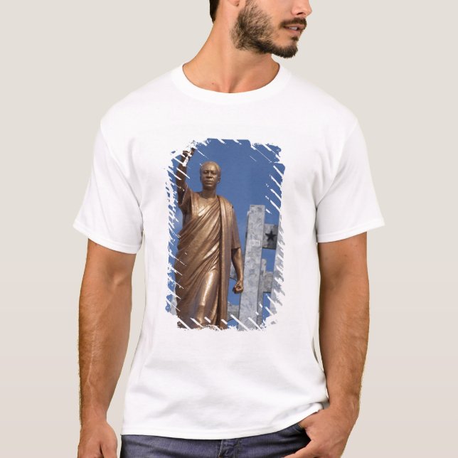 Afrika, Ghana, Accra. Nkrumah Mausoleum, endgültig T-Shirt (Vorderseite)