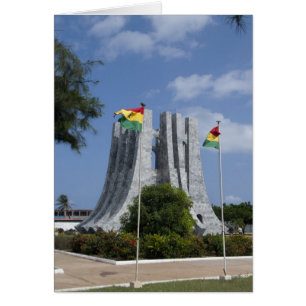 Afrika, Ghana, Accra. Nkrumah Mausoleum, finale 3