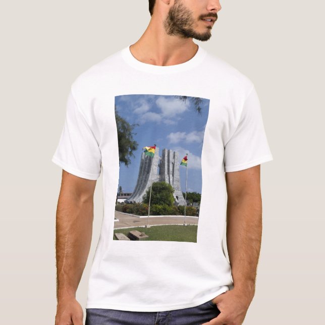 Afrika, Ghana, Accra. Nkrumah Mausoleum, finale 3 T-Shirt (Vorderseite)