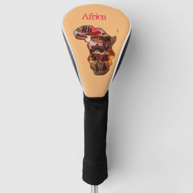 Afrika Golf Headcover (Vorderseite)