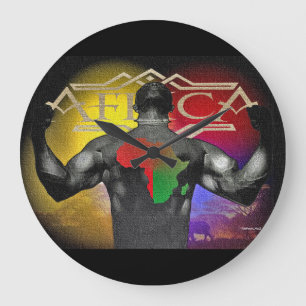 Afrika Große Wanduhr