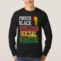 Afrika Ich bin ein stolzer und gebildeter Sozialar