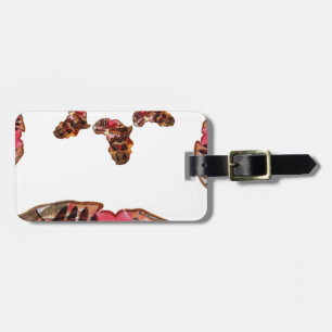 Afrika in Bewegung: Kaleidoskop-Design Gepäckanhänger