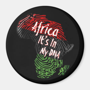 Afrika in meiner DNA Magnet