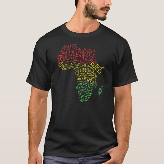 AFRIKA IST NICHT EIN LAND: 2 T-Shirt (Vorderseite)