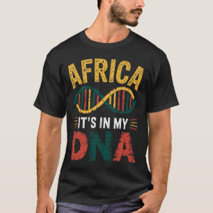 Afrika ist stolz auf mein afrikanisches Kulturerbe T-Shirt
