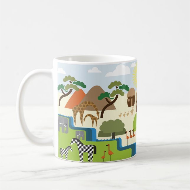 Afrika Kaffeetasse (Links)