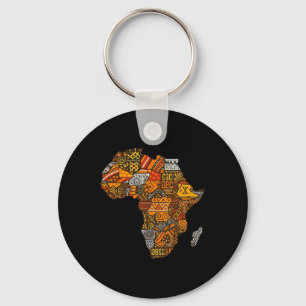 Afrika Karte Kente Juneteenth Afroamerikanisch Sch Schlüsselanhänger